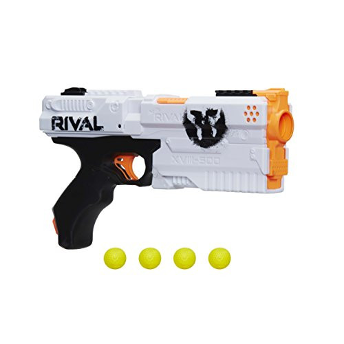 Hasbro Nerf Rival Kronos XVIII 500 Spring-Action Blaster  White