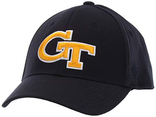 Top of the World Georgia Tech Mens Premium Collection One-Fit Memory Fit Hat Team Color Icon One Fit