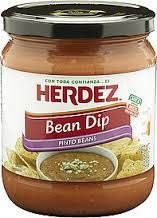 Herdez Bean Dip 15oz Jar Pack of 3 Choose Flavor Below Pinto Bean