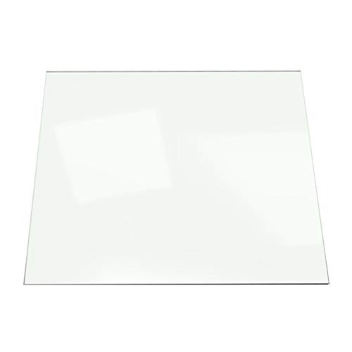 Balacoo 3D Printer Borosilicate Glass Heated Bed Build Surface Tempered Glass Plate Bed-Practical Durable 3D Printer Platform Supplies Glass Plate for Workplace Office 214mm x 214mm
