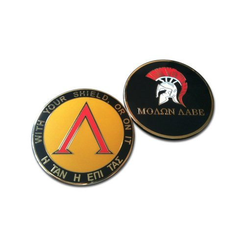 Bastion Hobby Challenge Coin - Molon Labe