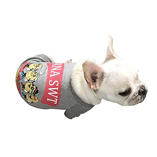 Petea Pet Dog Clothes Dog Cat Fashion Cotton T-Shirt Clothes Puppy Summer Apparel for Dogs and Cats M Petea Pet Dog Clothes Dog Cat Fashion Cotton T-Shirt Clothes Puppy Summer Apparel for Dogs and Cats M