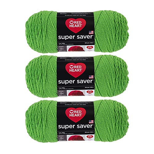 Red Heart E300-672 Red Heart Super Saver Yarn - Spring Green