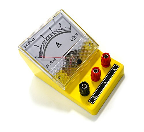Eisco Labs DC Moving Coil Meter - Ammeter 0-1 A 0-5A Dual