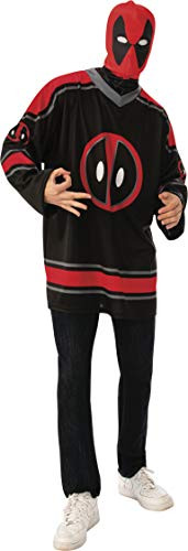 Rubies Marvel Deadpool Costume Jersey Top Set As Shown Medium