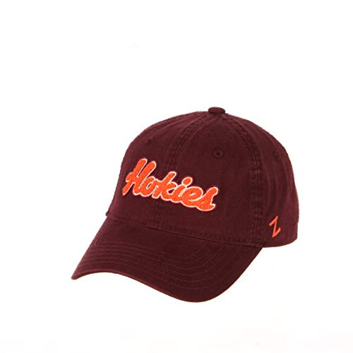 NCAA Zephyr Virginia Tech Hokies Womens Laurel Relaxed Hat Adjustable Primary Team Color