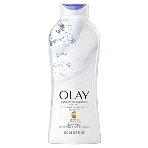 Olay Daily Exfoliating with Sea Salts Body Wash 22 oz 4 Count