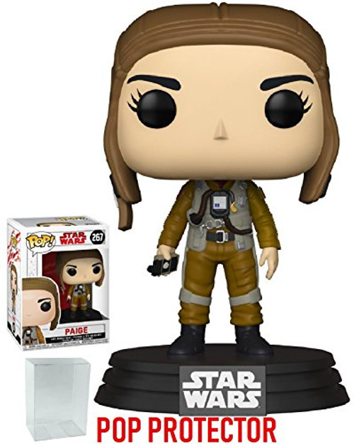 Funko Pop! Star Wars: The Last Jedi - Paige Vinyl Figure (Bundled with Pop Box Protector Case) Funko Pop! Star Wars: The Last Jedi - Paige Vinyl Figure (Bundled with Pop Box Protector Case)
