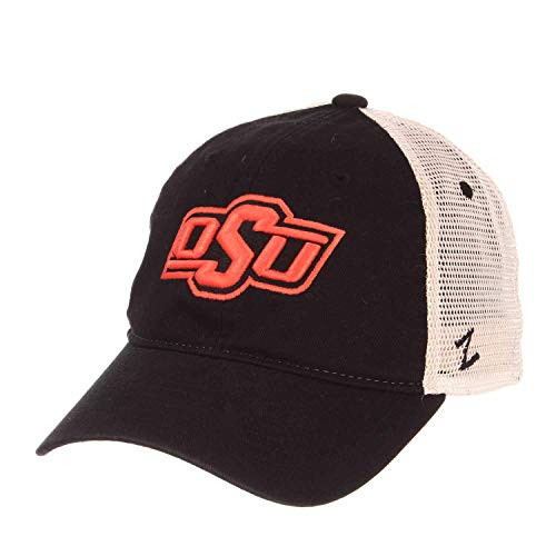 Zephyr Adult NCAA Touchdown Relaxed Meshback Adjustable Hat Oklahoma State Cowboys - Team Color Adjustable