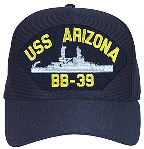 USS Arizona BB-39 Navy Ship Cap