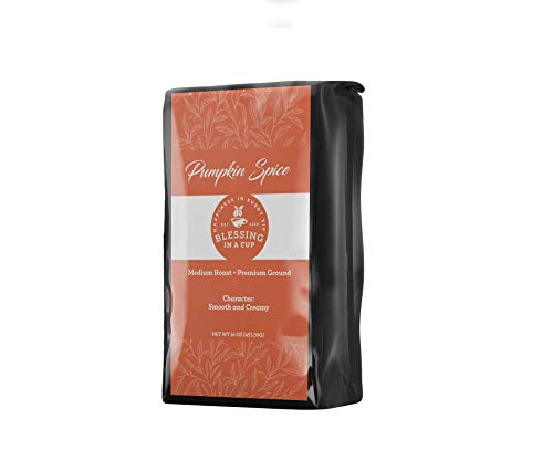 Pumpkin Spice Ground Coffee Medium Roast Pumpkin Flavor Coffee Exquisite Flavor and Taste Vegan Caffeinated Pumpkin Spice Coffee Limited Edition Flavored Coffee 16ozPack of 1 Pumpkin Spice Ground Coffee Medium Roast Pumpkin Flavor Coffee Exquisite Flavor and Taste Vegan Caffeinated Pumpkin Spice Coffee Limited Edition Flavored Coffee 16ozPack of 1