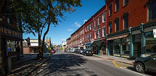 Posterazzi PPI162318LARGE Buildings Along a Street Rockland Knox County Maine USA Poster Print by Panoramic Images 24 x 12 Varies Posterazzi PPI162318LARGE Buildings Along a Street Rockland Knox County Maine USA Poster Print by Panoramic Images 24 x 12 Varies