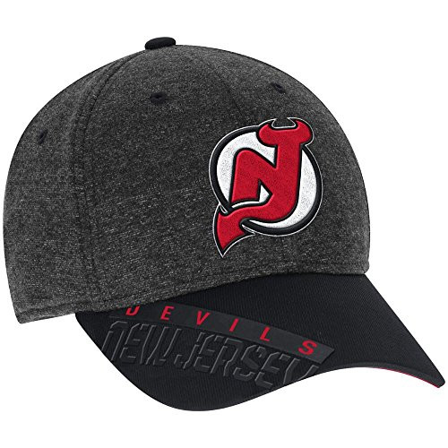 Reebok New Jersey Devils CharcoalBlack Structured Flex Hat - Size SM M670Z Reebok New Jersey Devils CharcoalBlack Structured Flex Hat - Size SM M670Z