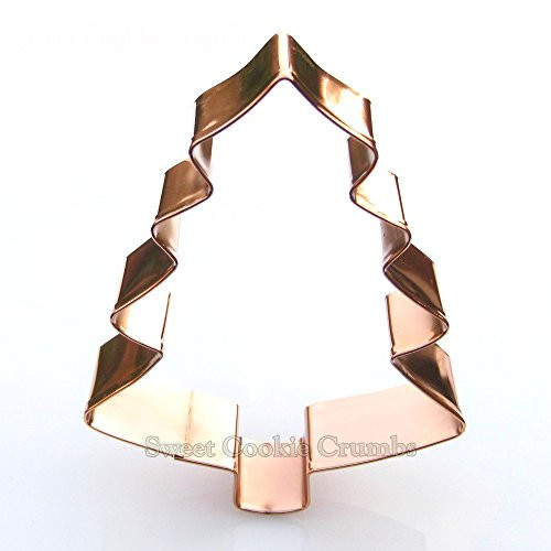 4" Christmas Tree Cookie Cutter- Copper