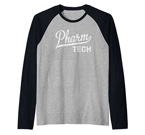 Pharm Tech Pharmacy Technician Raglan Baseball Tee Pharm Tech Pharmacy Technician Raglan Baseball Tee