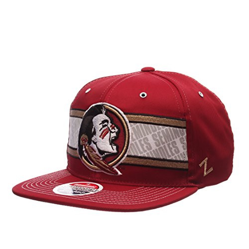 Zephyr Florida State Seminoles Epic 325 Adjustable Snapback Cap - NCAA Flat Bill One Size Baseball Hat