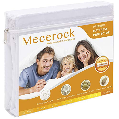 Mecerock Twin XL Mattress Protector Waterproof Mattress Pad Cover Breathable Hypoallergenic Vinyl Free Fitted up to 18 Inches Deep Twin XL Mecerock Twin XL Mattress Protector Waterproof Mattress Pad Cover Breathable Hypoallergenic Vinyl Free Fitted up to 18 Inches Deep Twin XL