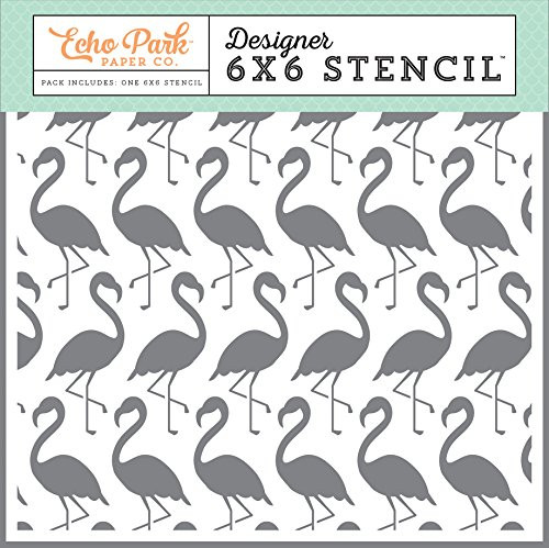 Echo Park Paper Company DR126033 Flamingo Stencil