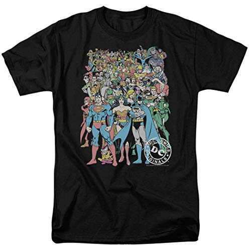 Justice League Superman Batman DC Comics T Shirt   Stickers XX-Large