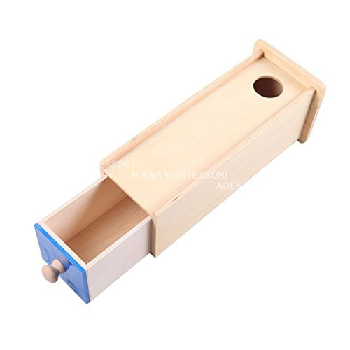 Adena Montessori Object Permanence Box w DrawerMontessori Ball Drop Imbucare Box