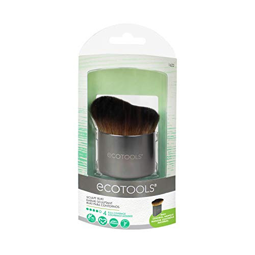 EcoTools Sculpt Buki, Kabuki Makeup Brush for Application and Blending of Contour