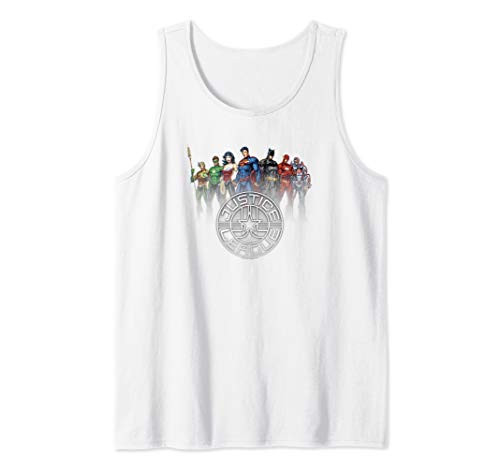 Justice League Circle Crest Tank Top