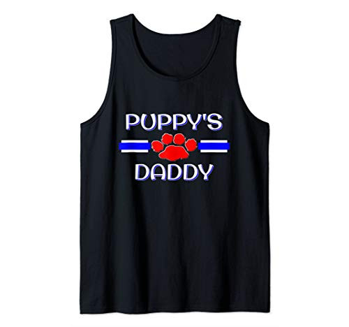 Gay Puppy Daddy BDSM Human Pup Play Fetish Kink Gift Tank Top