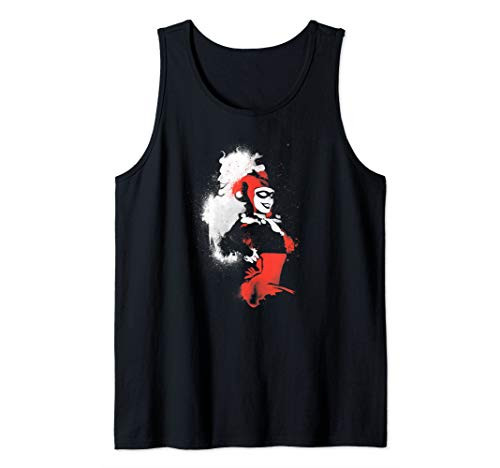Harley Quinn Splattered Couple Tank Top
