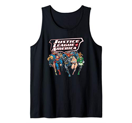 Justice League Charging Justice Tank Top