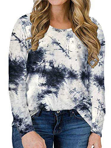 Plus Size Tye Dye Shirts for Women 3X Oversized Tunic Tops ZF 24W