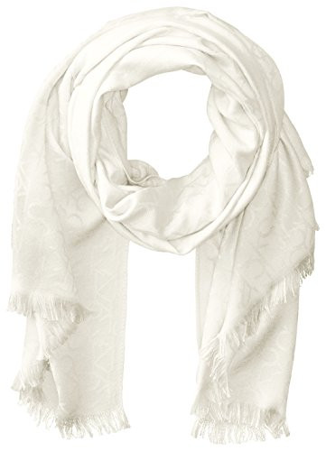 Calvin Klein Womens Pashmina Scarf Eggshell One Size