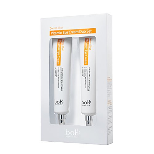 BOTANIC HEAL BOH Derma Shot Vitamin Eye Cream Duo Set 30ml x 2 - Vitamin A B C E Nourishing Eye Treatment