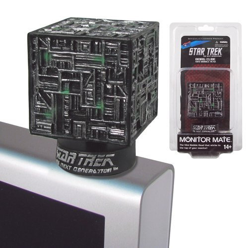 Bif Bang Pow Star Trek Borg Cube Monitor Mate