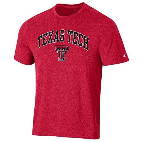Champion NCAA Texas Tech Red Raiders Mens Field Day Short Sleeve Tee X-Large Scarlet