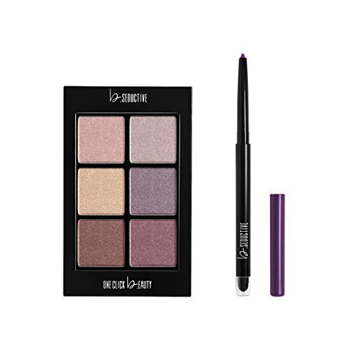 One Click Beauty b_SEDUCTIVE 2-Piece Eye Kit Longwear Makeup The Mauves