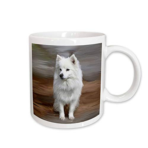 3dRose American Eskimo Toy Dog Mug 11-Ounce
