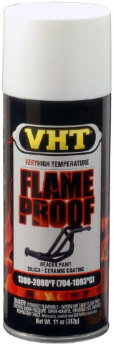 VHT SP101 FlameProof Coating Flat White Paint Can - 11 oz.