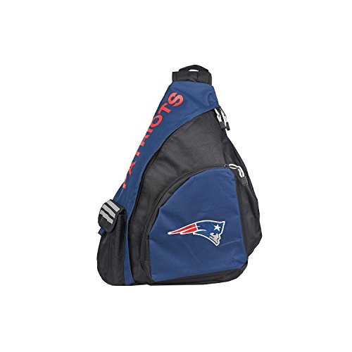 NFL New England Patriots Leadoff Sling Backpack 20 x 9 x 15