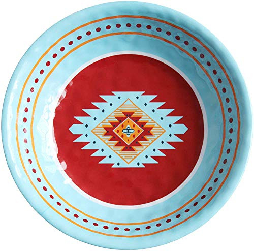 HiEnd Accents Southwest Melamine Serving Bowl 1 PC 13_75