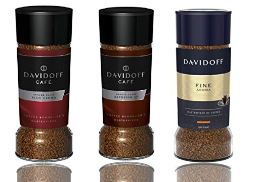 Davidoff Cafe Rich Aroma Fine Aroma   Espresso 57 Instant Coffee 3 Jars