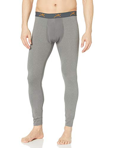 Terramar Mens Thermolator Climasense 4-Way Stretch Brushed Pants Heather Gray XX-Large 44-46