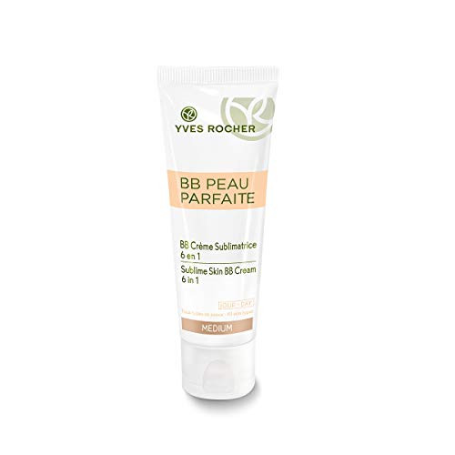 Yves Rocher BB Cream Tinted Moisturizer Foundation for a perfect complexion All skin type Medium Dermatologically tested 50 ml tube Yves Rocher BB Cream Tinted Moisturizer Foundation for a perfect complexion All skin type Medium Dermatologically tested 50 ml tube