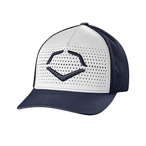 EvoShield XVT Flexfit Hat NavyWhite - SmallMedium