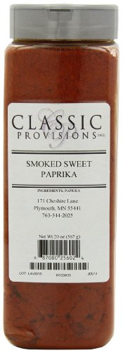 Classic Provisions Spices Paprika Smoked Sweet 20 Ounce