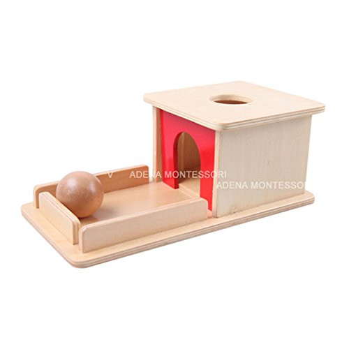 Adena Montessori Object Permanence Box with Tray Toys