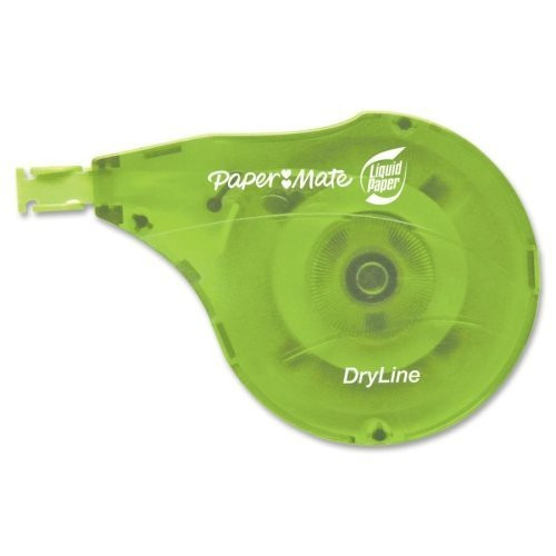 Wholesale CASE of 10 - Paper Mate Liquid Paper DryLine Correction Tape-Correction Film15x39_410PKWE TapePurpleGreen Disp_