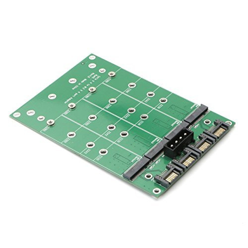 4 Lane M_2 NGFF 67pin Slot to SATA 7Pin Converter Adapter Card Support M_2 NGFF B KeyBM Key Sata Based SSD 2230 2242 2260 2280