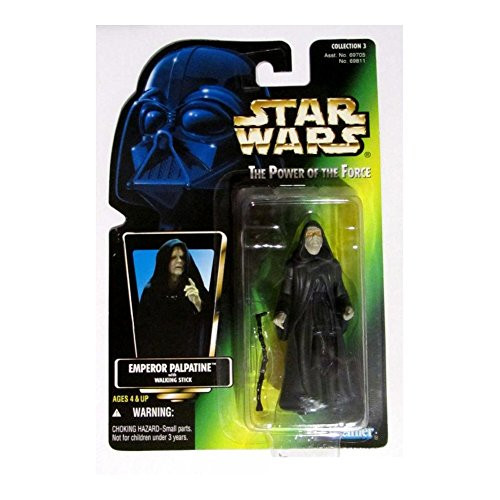 Star Wars Action Figure Power of the Force - Emperor Palpatine with walking stick