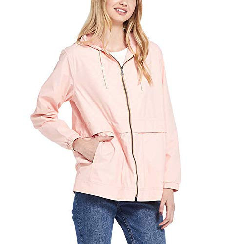 Weatherproof Vintage Womens Rain Slicker Jacket Rose Small