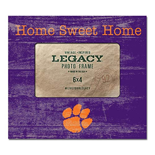 NCAA Legacy Clemson Tigers 4 x 6 Picture Frame - Upper 8x9 One Size Custom